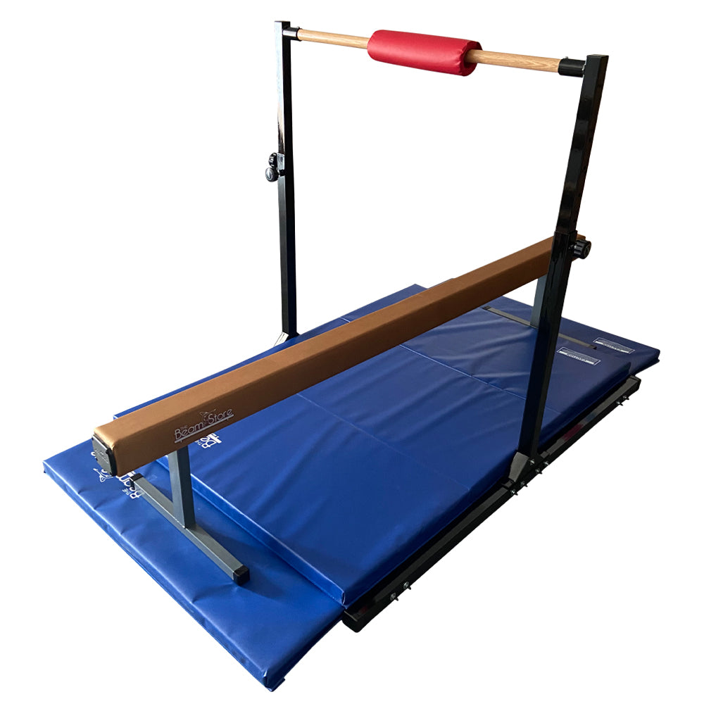 Gymnastics beam and mat sale