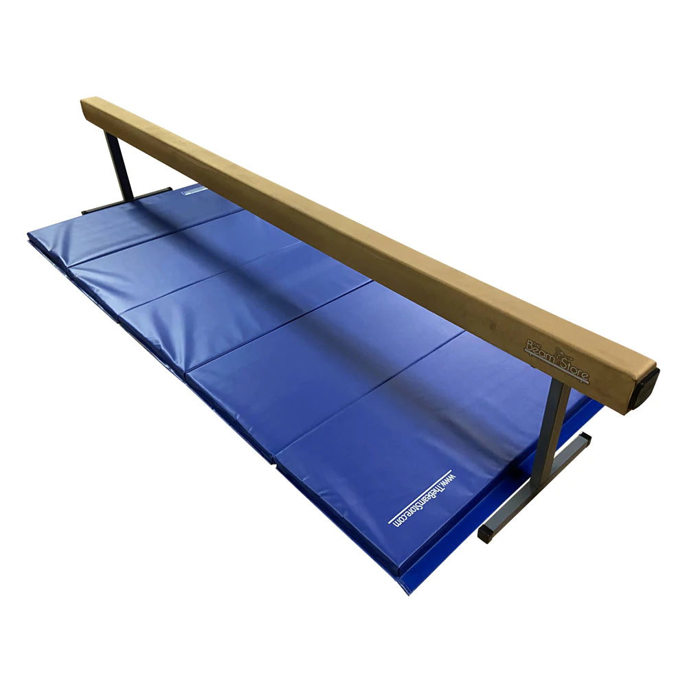 12ft High Gymnastics Beam and Mat Combo